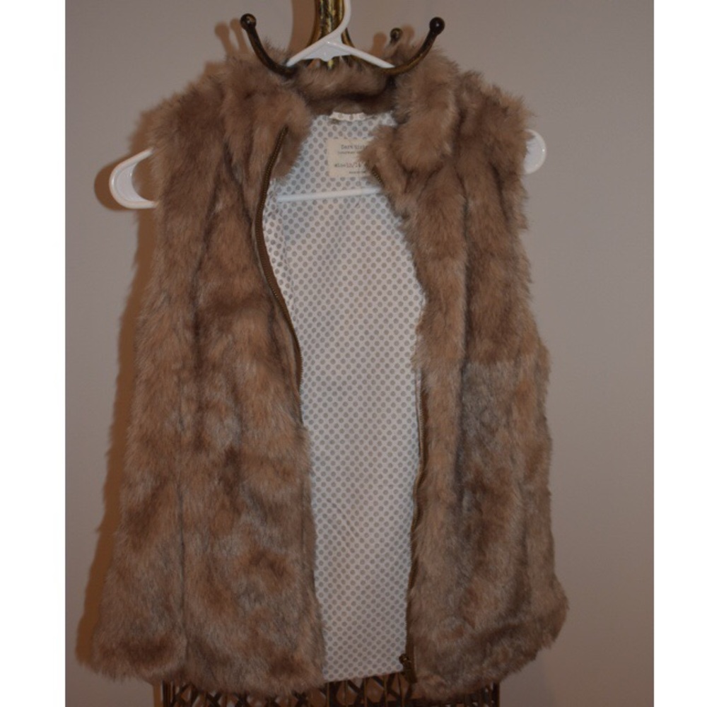 Zara Faux Fur Vest
